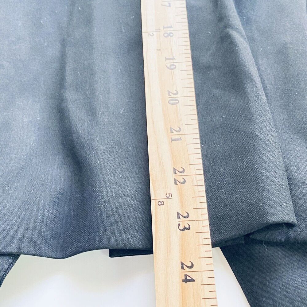 A. Garfied Blazer Size 6 Black Minimalist Business Career Professional Capsule - Picture 6 of 9